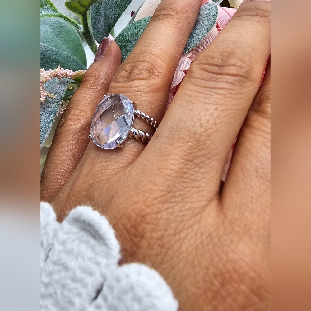 🥰 FANCY ROPED RING - Picture 2 of 6